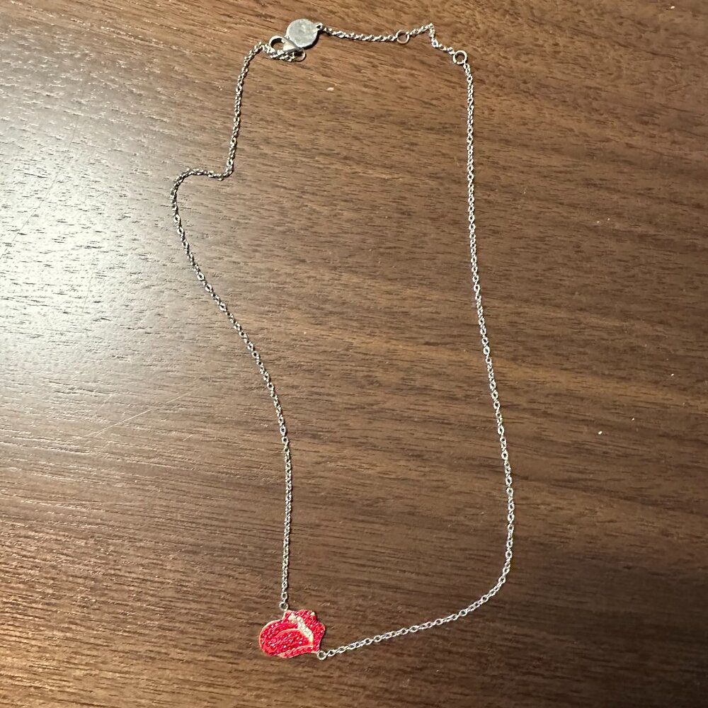 The Rolling Stones Necklace with  Rhinestones